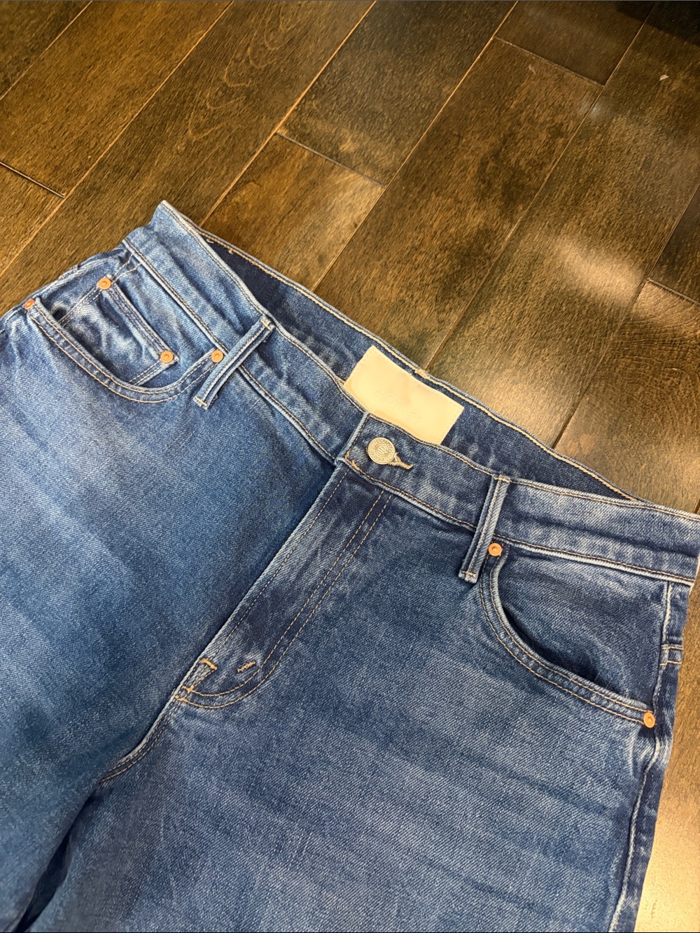 Mother The Headliner Sneak high-rise wide-leg jeans - Picture 8 of 12